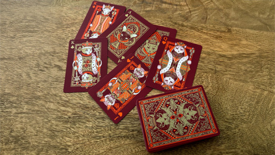 Preview: Neko Royal Red - Pokerdeck
