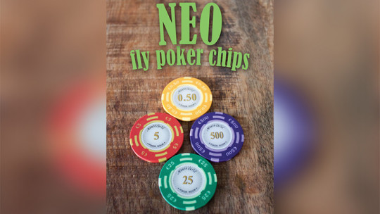 Neo Fly Poker Chips by Leo Smetsers