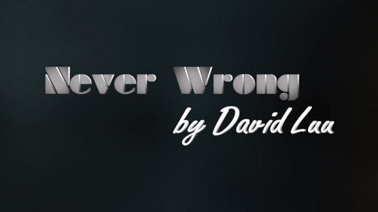 Never Wrong by David Luu - Video - DOWNLOAD