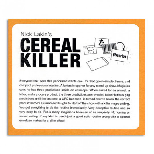 Nick Lakin's Cereal Killer
