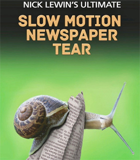 Nick Lewin's Ultimate Slow Motion Newspaper Tear - DVD