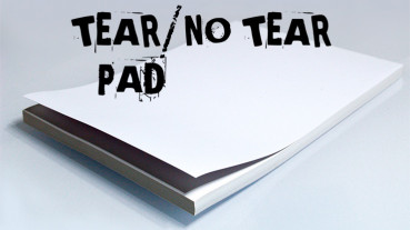 No Tear Pad - XL 21,5 cm x 28 cm - 60 Stück abwechselnd zerreißbar und unzerreißbar