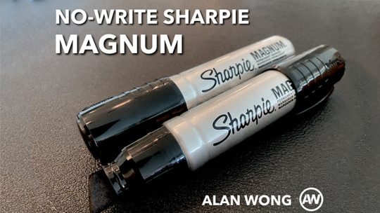 No Write Sharpie Magnum by Alan Wong