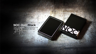 NOC Out Playing Cards - Schwarz
