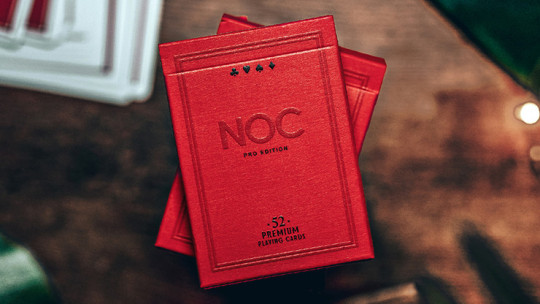 NOC Pro 2021 (Burgundy Red) - Pokerdeck