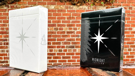 North Star Midnight Black Marked Deck by James Anthony - Markiertes Kartenspiel