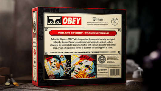 Preview: OBEY Jigsaw Puzzle by theory11