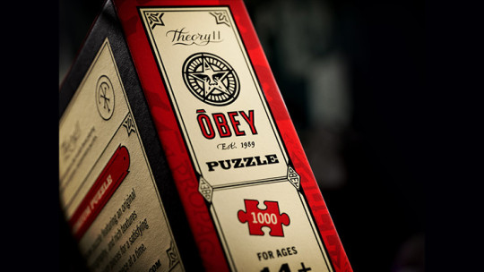 Preview: OBEY Jigsaw Puzzle by theory11