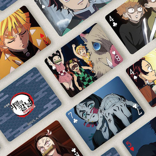 Preview: Official Demon Slayer Playing Cards – Mugen Train Movie Edition
