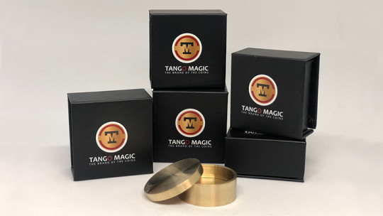 Okito Box Half Dollar (w/online instructions) (B0005) by Tango Magic