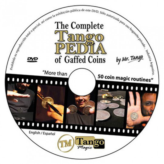 Okito Coin Box (Aluminum w/DVD)(A0026) One Dollar by Tango Magic s