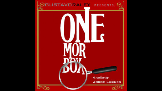 ONE MORE BOX RED by Gustavo Raley