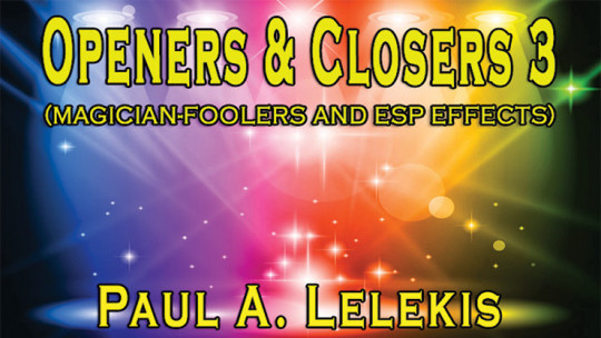 Openers & Closers 3 by Paul A. Lelekis - Mixed Media - DOWNLOAD