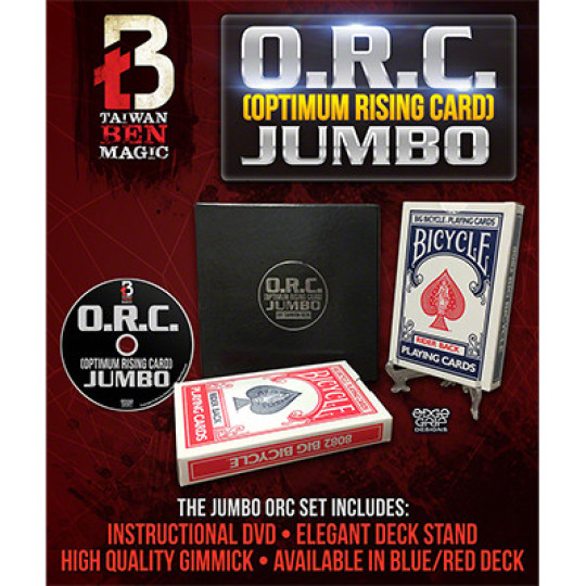 Optimum Rising Card O.R.C Jumbo Blue by Taiwan Ben - Kartentrick