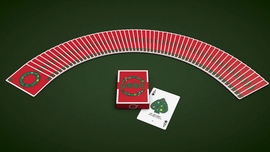 Orbit Christmas V2 Playing Cards - Spielkarten Weihnachten - Pokerdeck