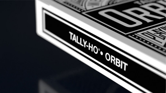 Orbit Tally Ho Circle Back (Black) - Pokerdeck