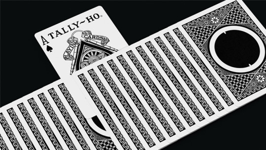 Orbit Tally Ho Circle Back (Black) - Pokerdeck