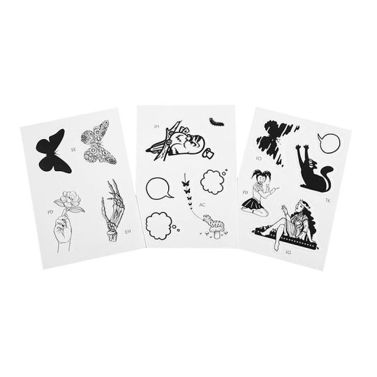 Original 3rd Edition Butterfly Playing Cards  with video tutorials - Red (marked)