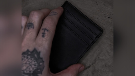 Preview: Orphic Business Card Size in Leather by Lewis Lé Val and The 1914