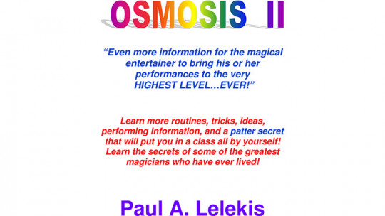 OSMOSIS II - Paul A. Lelekis - Mixed Media - DOWNLOAD