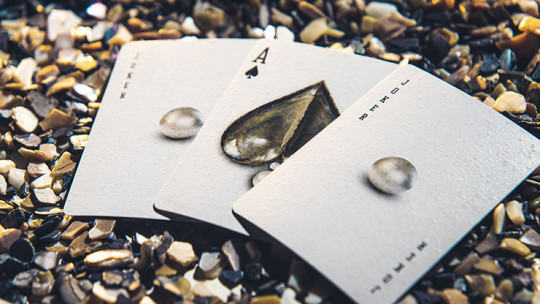 Oyster (Marked) by Think - Pokerdeck - Markiertes Kartenspiel