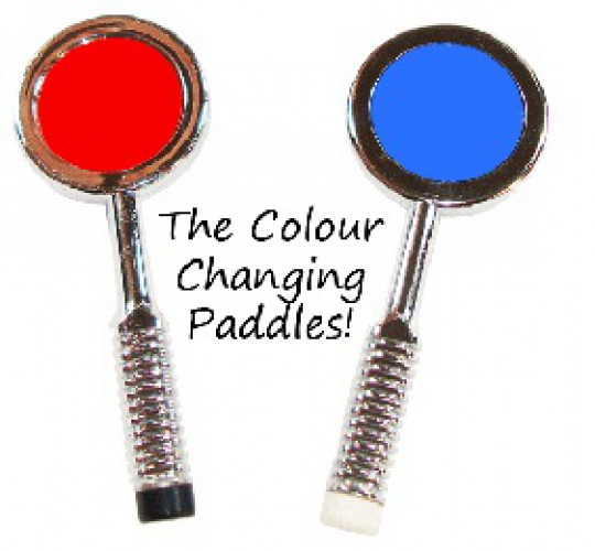 Paddel Zaubertrick - Magic Color Changing Paddles