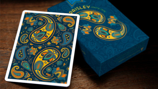Paisley Poker Blue by by Dutch Card House Company - Pokerdeck