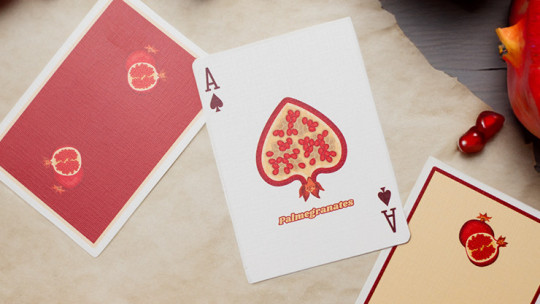 Palmegranate (Red and Yellow Set) by OPC - Pokerdeck