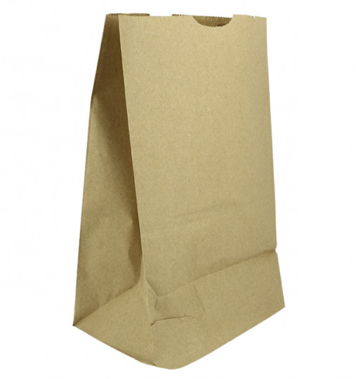 Papiertüten - Braun - Paper Bags - 10 Stück - 18+12x29 cm, 50g/m² - ERSATZ für Refilled und Cube in Bottle