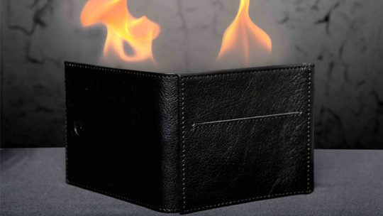 Perfect Fire Wallet by Victor Voitko