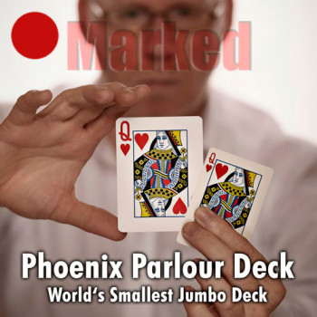Smallest Jumbo Deck Rot Zauberkarten Phoenix Parlour Deck Spielkarten 