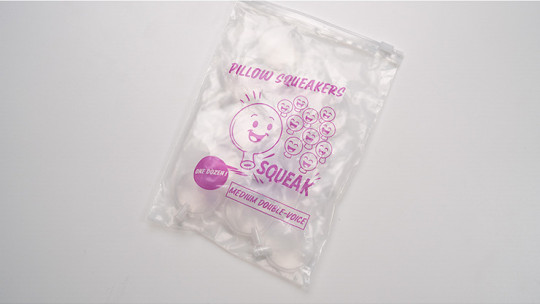 Pillow Squeaker Double Voice (12pk Medium) by Murphys Magic