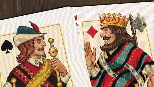 Pixel Kingdom (Sapphire Blue Edition) Playing Cards