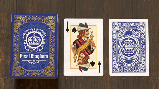 Pixel Kingdom (Sapphire Blue Edition) Playing Cards