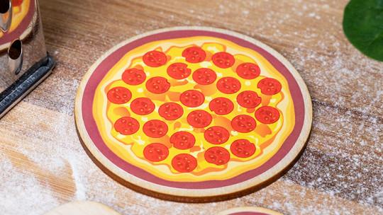 Pizza Paddle Supreme (Gimmicks und Online-Trickanleitung) by Rob Thompson - Paddel Zaubertrick