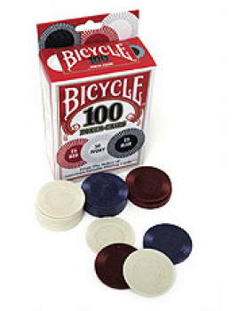 Pokerchips Bicycle Regular (100 Stück)