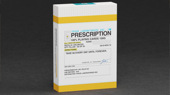 PRESCRIPTION - Pokerdeck