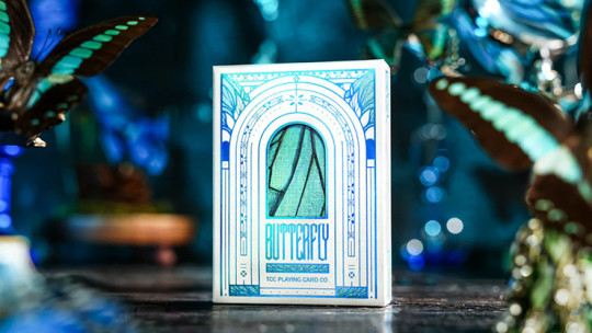 Prism Blue Morpho by TCC Fashion - Pokerdeck