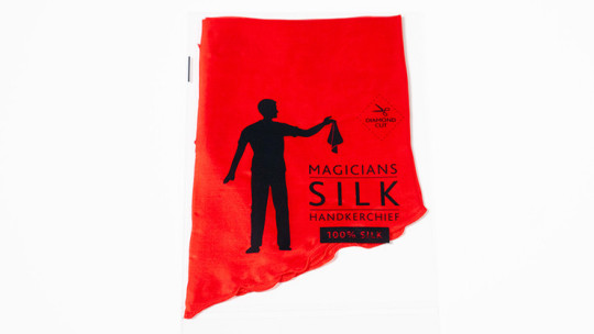 PRO SILK DIAMOND CUT RED 24" by Murphy's Magic