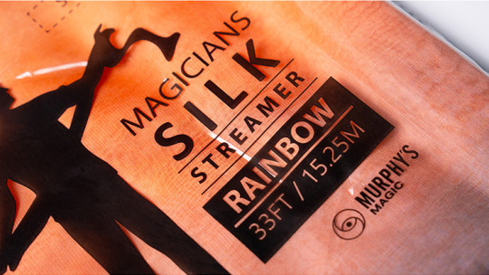 Preview: PRO SILK LARGE RAINBOW STREAMER 16 foot X 2.5 inch by Murphy's Magic
