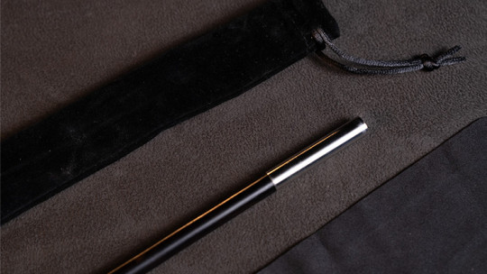 Preview: Professional's Magic Wand (Ebony/Silver Tip) by Murphy's Magic