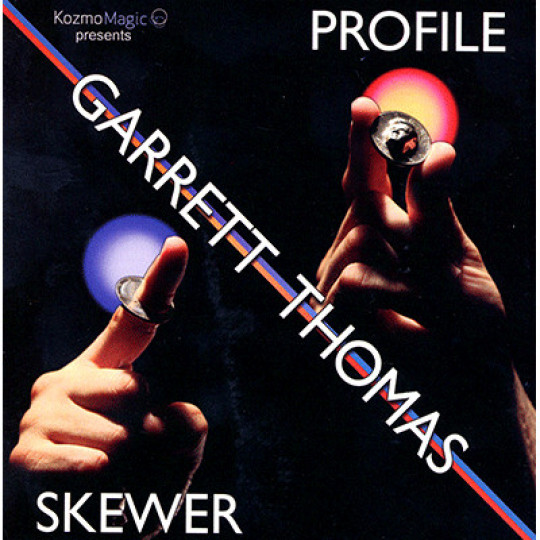 Profile Skewer (DVD and Gimmick) by Garrett Thomas and Kozmomagic - DVD