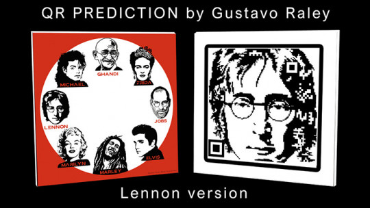 QR PREDICTION JOHN LENNON by Gustavo Raley