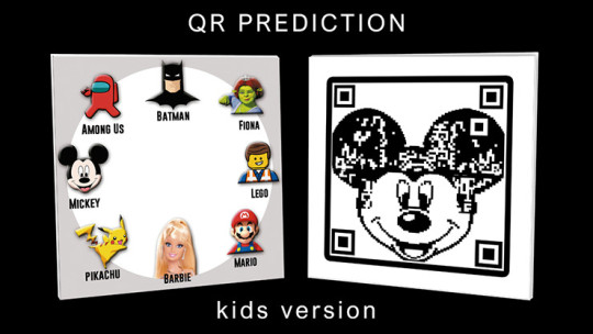 QR PREDICTION MICKEY by Gustavo Raley