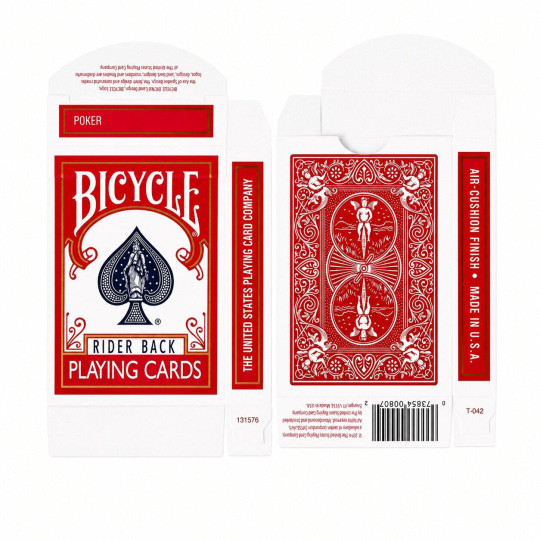 Red Bicycle Tuck Case - Bicycle Spezial/Gaff