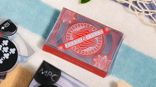 Red Transparent by MPC - Pokerdeck