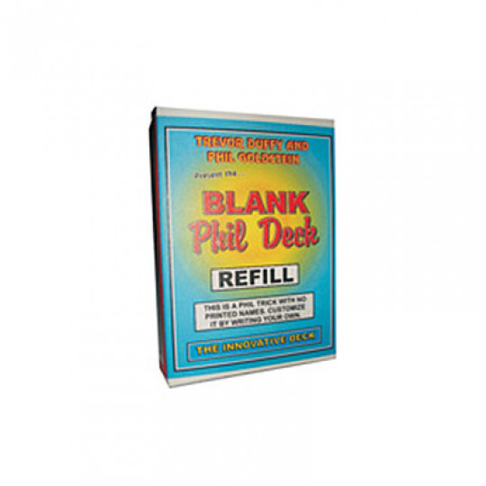Refill for Blank Phil Deck by Trevor Duffy s