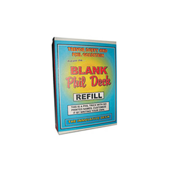 Refill for Blank Phil Deck by Trevor Duffy s