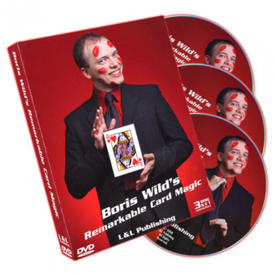 Remarkable Card Magic (3 DVD Set) by Boris Wild - DVD - Markiertes Kartenspiel
