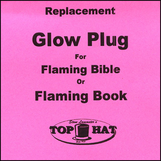 REPLACEMENT Glo Plug for Flaming Book/Bible